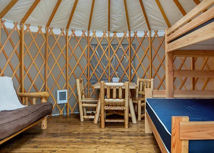 Long Beach Camping Resort Yurt 8